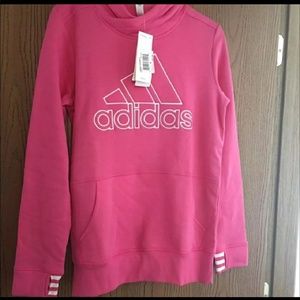 Adidas Women's Hoodie Pink Size Small NWT